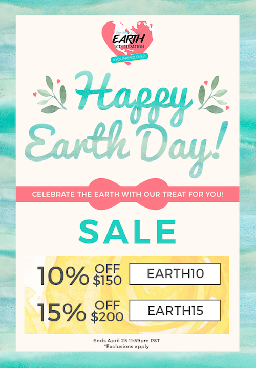 Earth Day Deals! — Bare Beauty