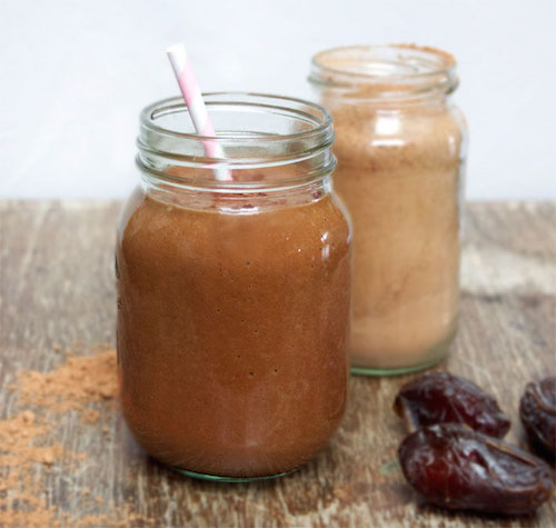 Spicy Cacao Banana Smoothie