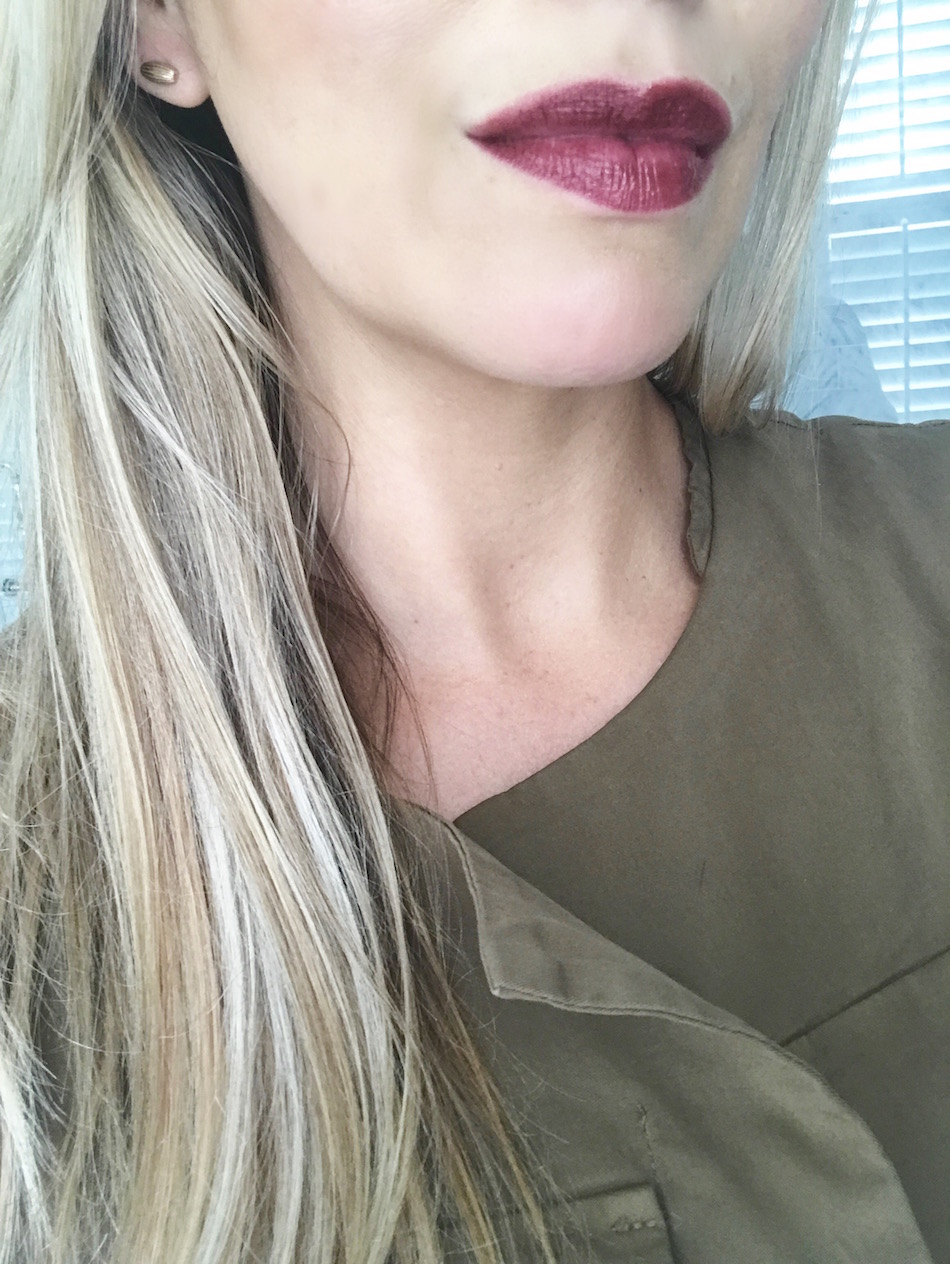 favorite wine-berry lip for fall on barebeauty.com